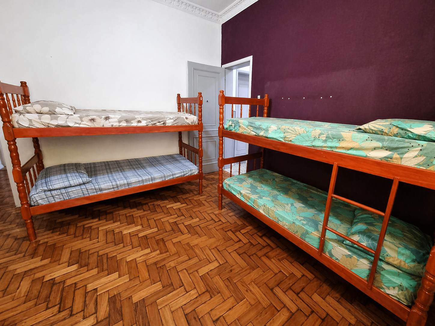 Quarto compartilhado do I Love Rio Hostel